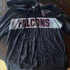 Atlanta Falcons 47 Brand Hooded Shirt